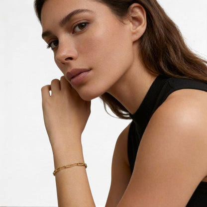 Bracelet chaine plaqué or 18K Charlotte Bellaime 4