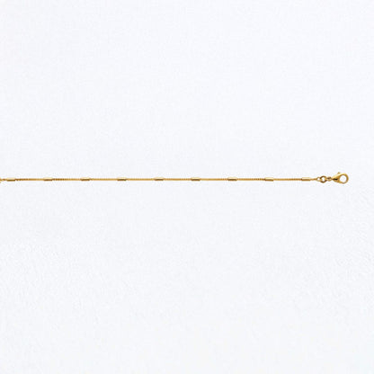 Bracelet chaine plaqué or 18K Constance Bellaime 5