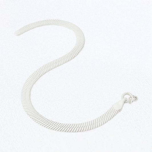 Bracelet cobra argent 925 Rhodié Bellaime