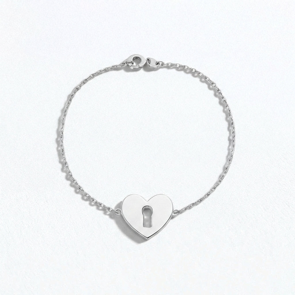 Bracelet cœur argent 925 Deep Love Bellaime