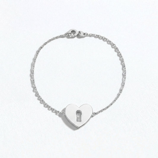Bracelet cœur argent 925 Deep Love Bellaime