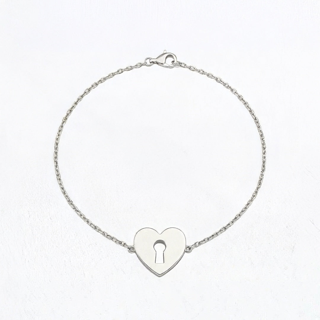 Bracelet cœur argent 925 Deep Love Bellaime