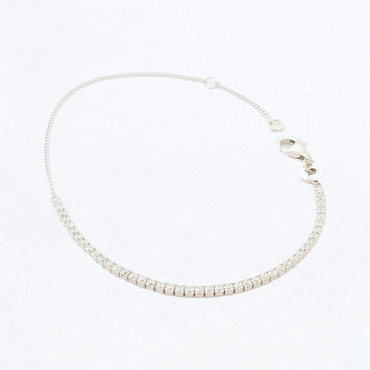 Bracelet chaine argent 925 zirconium High Sky Bellaime 2