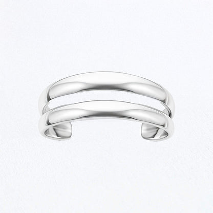 Bracelet Jonc Gaby - Acier inoxydable - Couleur argent