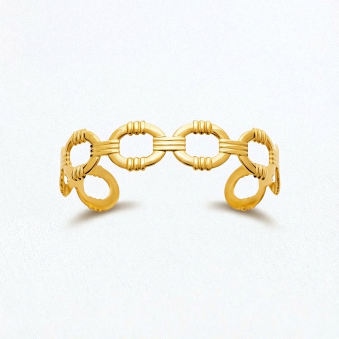 Bracelet jonc acier inoxydable Destiny Bellaime 5