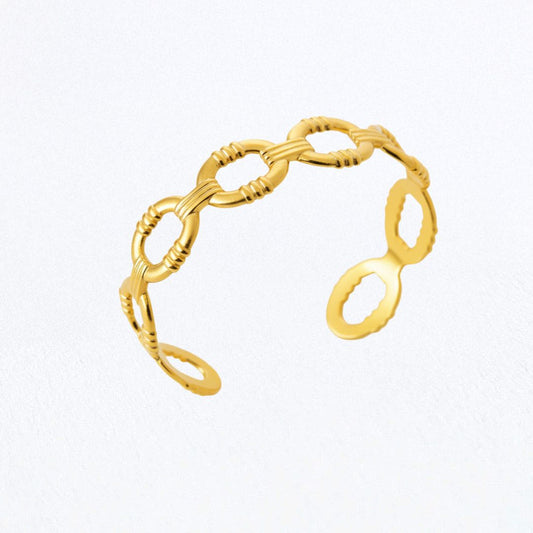 Bracelet jonc acier inoxydable Destiny Bellaime