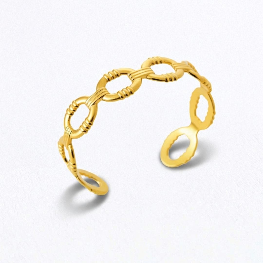 Bracelet jonc acier inoxydable Destiny Bellaime