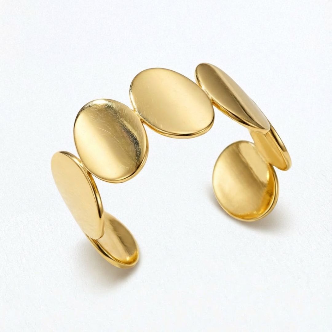 Bracelet jonc acier inoxydable Isaure Bellaime