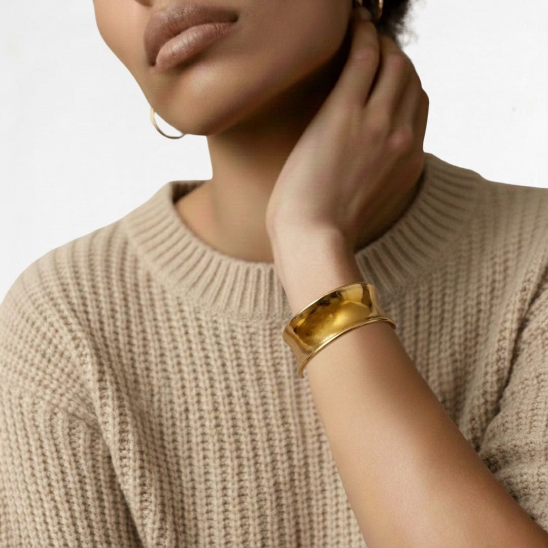 Bracelet jonc acier inoxydable Louise Bellaime 4