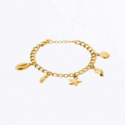 Bracelet Sea Side - Acier inoxydable - Couleur or