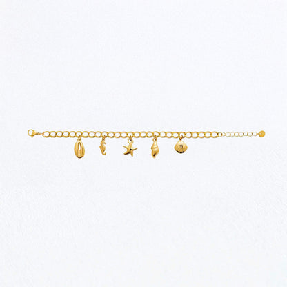 Bracelet Sea Side - Acier inoxydable - Couleur or