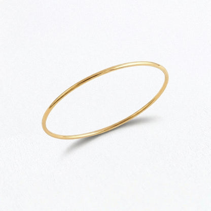 Bracelet jonc plaqué or 18K Basic & Perfect Bellaime
