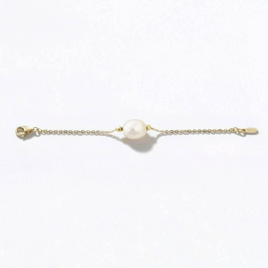 Bracelet perle naturelle plaqué or 18K Odity Bellaime 5