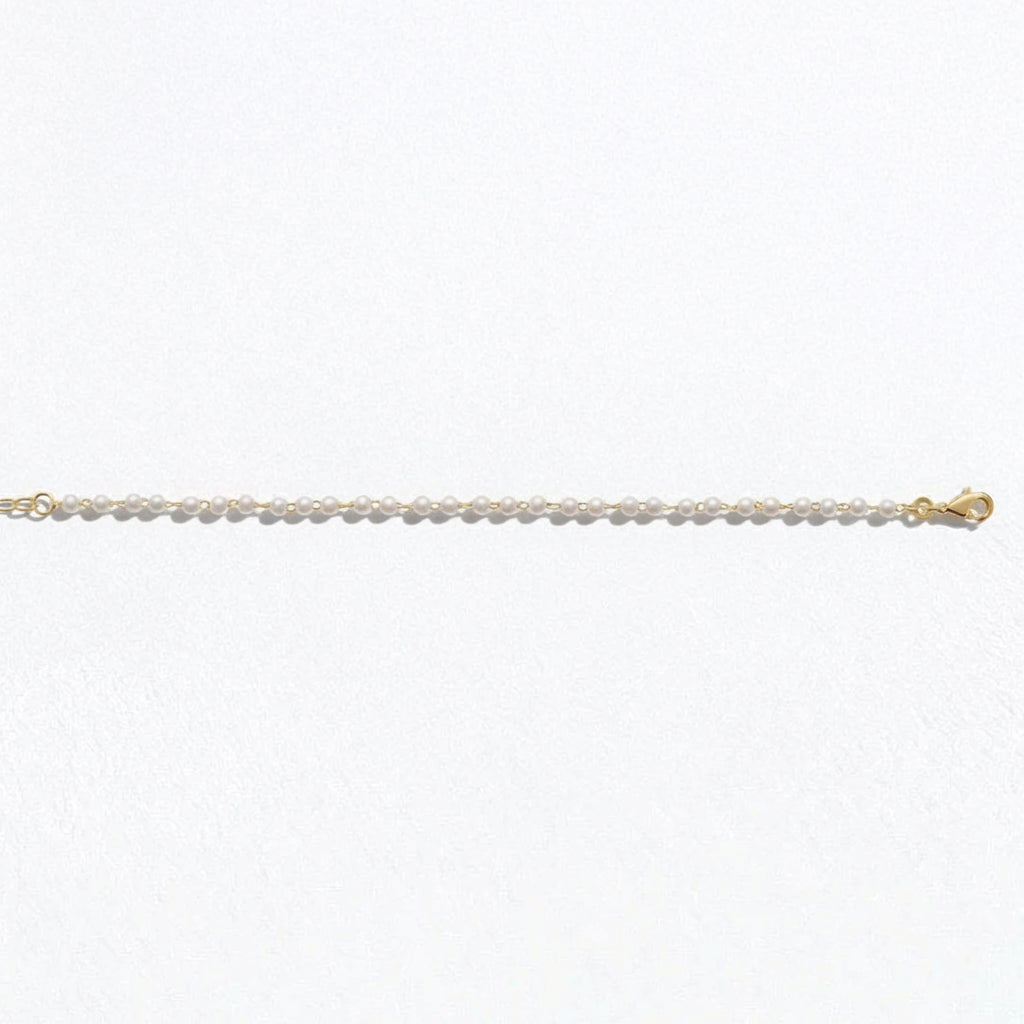 Bracelet perle plaqué or 18K Estelle Bellaime 6