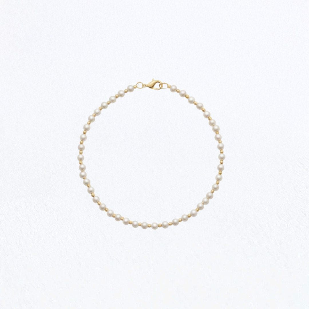 Bracelet perle plaqué or 18K Gabrielle Bellaime