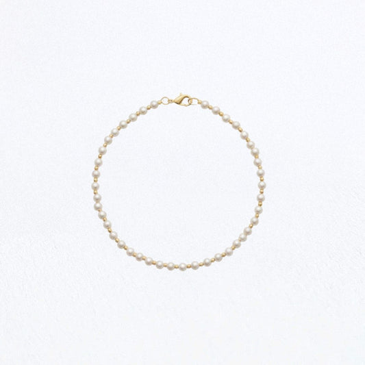 Bracelet perle plaqué or 18K Gabrielle Bellaime