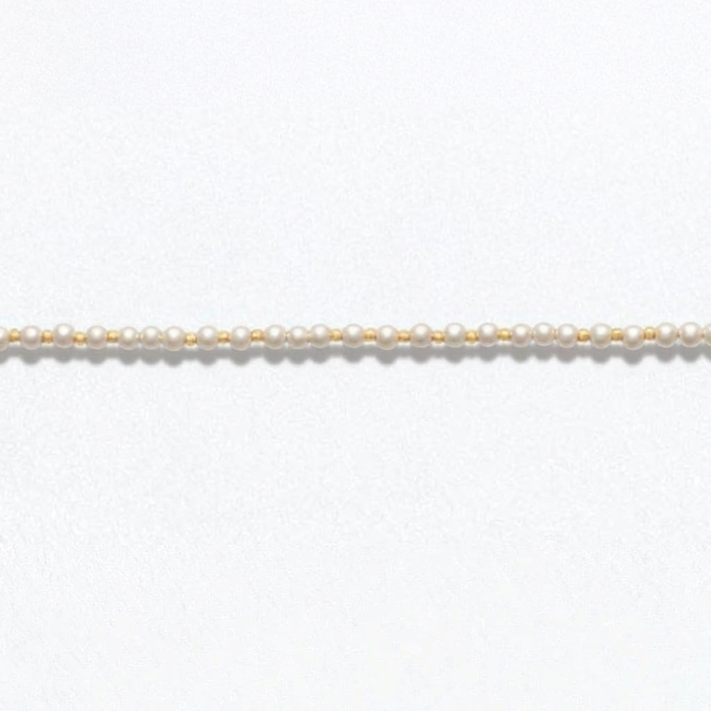 Bracelet perle plaqué or 18K Gabrielle Bellaime 5