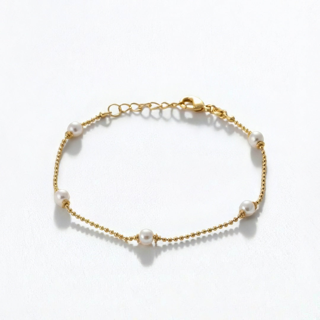 Bracelet perle plaqué or 18K Manon Bellaime