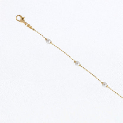 Bracelet perle plaqué or 18K Manon Bellaime 5