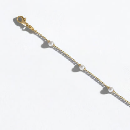 Bracelet perle plaqué or 18K Manon Bellaime 5