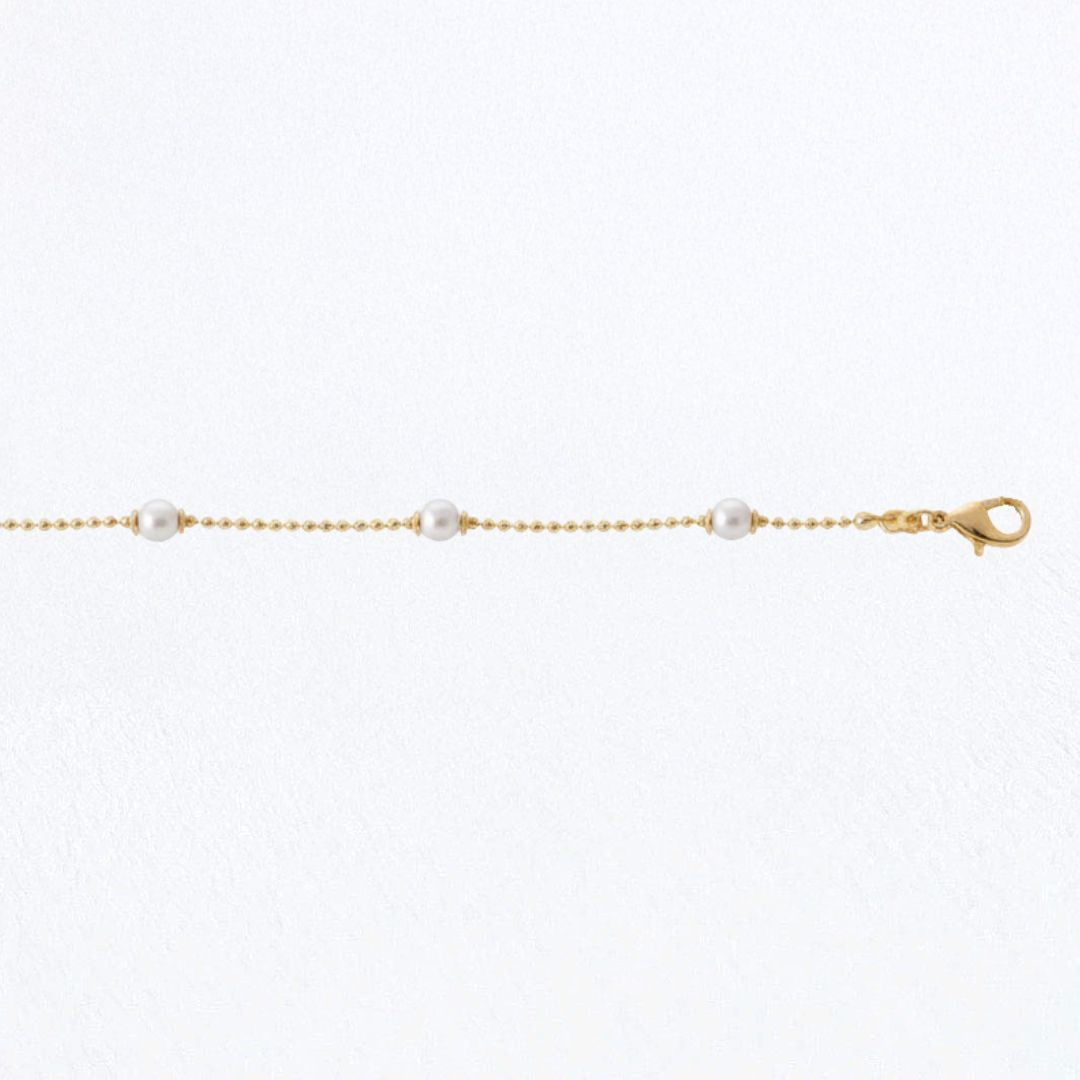 Bracelet perle plaqué or 18K Manon Bellaime 6