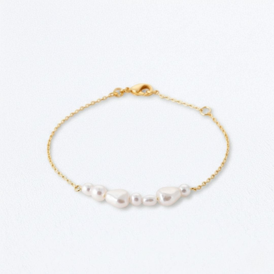 Bracelet perle plaqué or 18K Marion Bellaime