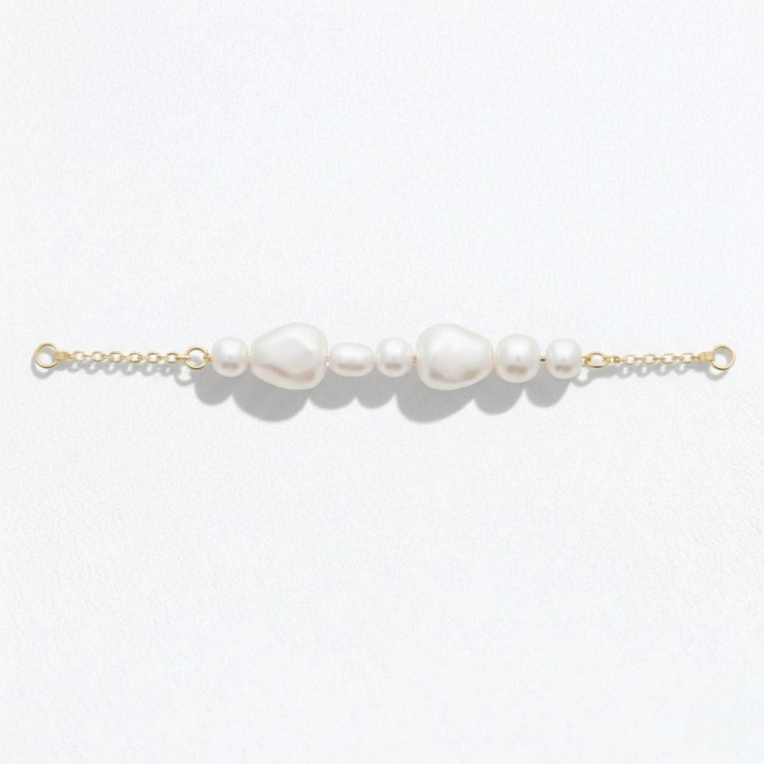 Bracelet perle plaqué or 18K Marion Bellaime 6