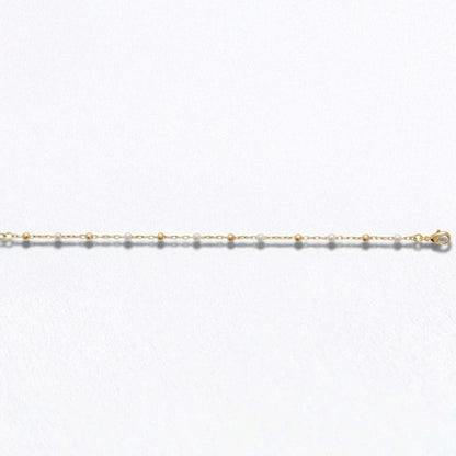 Bracelet perle plaqué or 18K Noemie Bellaime 7