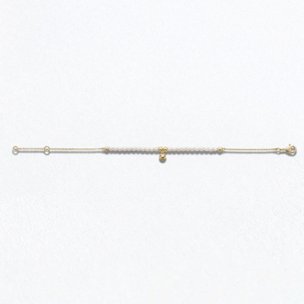 Bracelet perle plaqué or 18K Octavie Bellaime 5