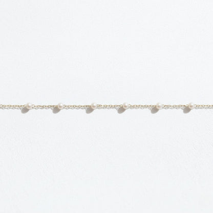 Bracelet perle plaqué or 18K Ophelie Bellaime 5