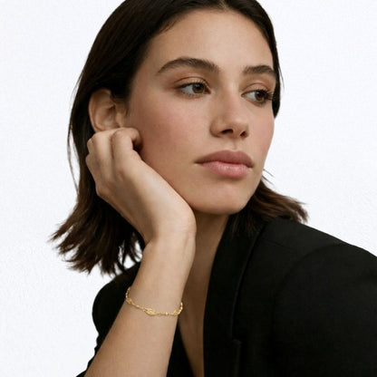 Bracelet plaqué or 18K Amara Bellaime 2