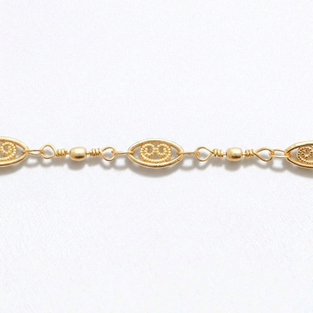 Bracelet plaqué or 18K Amara Bellaime 6