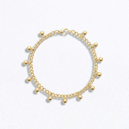 Bracelet plaqué or 18K Justine Bellaime