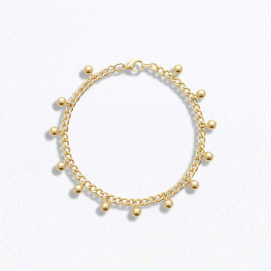 Bracelet plaqué or 18K Justine Bellaime