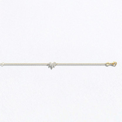 Bracelet plaqué or 18K Light Stone Bellaime 6