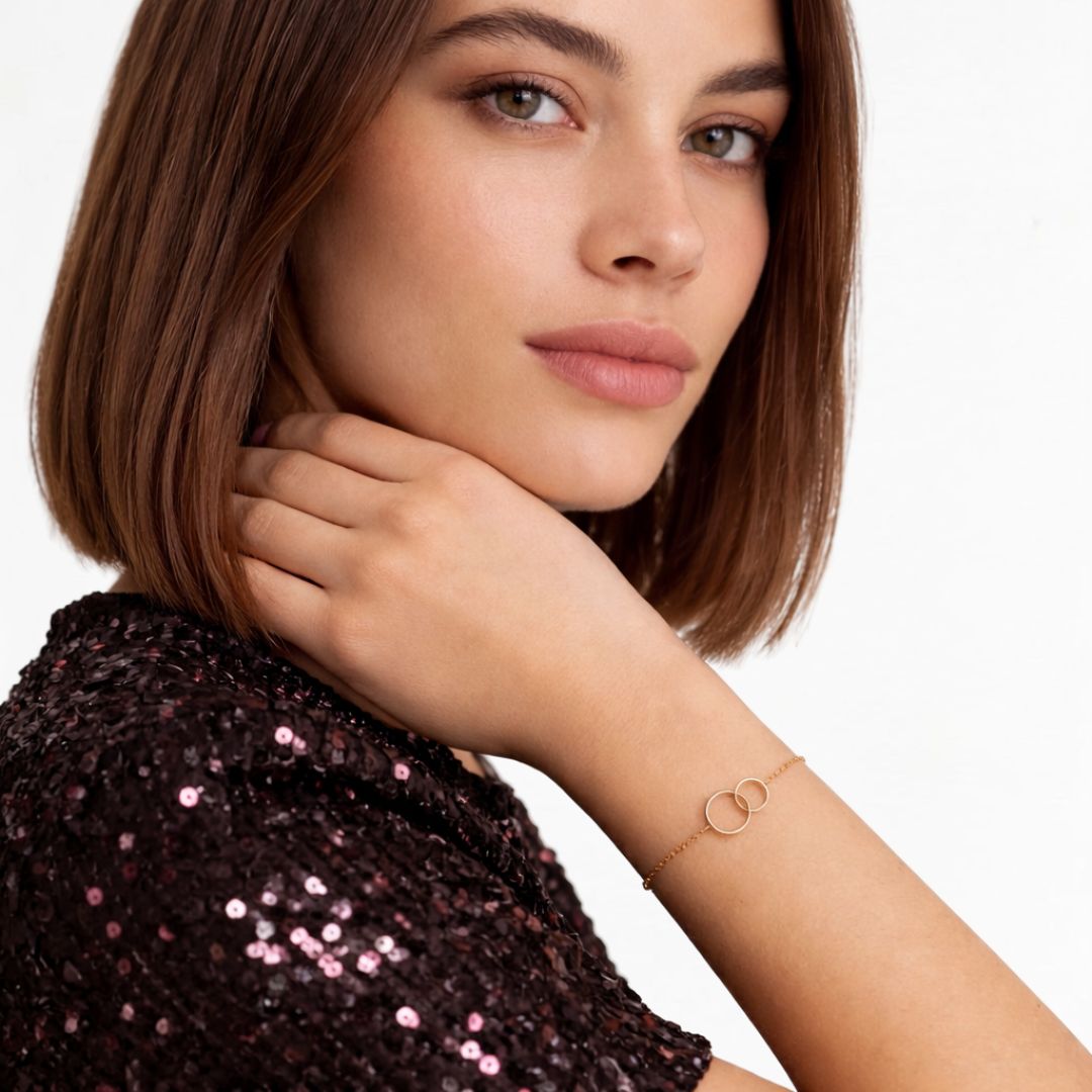 Bracelet plaqué or 18K Union Bellaime 3