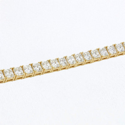 Bracelet tennis plaqué or 18K 7