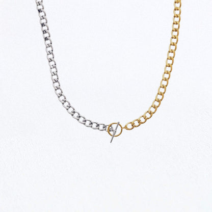 Collier acier inoxydable Duo Tone Bellaime 6