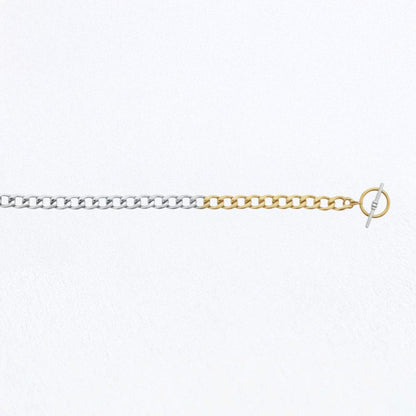 Collier acier inoxydable Duo Tone Bellaime 7