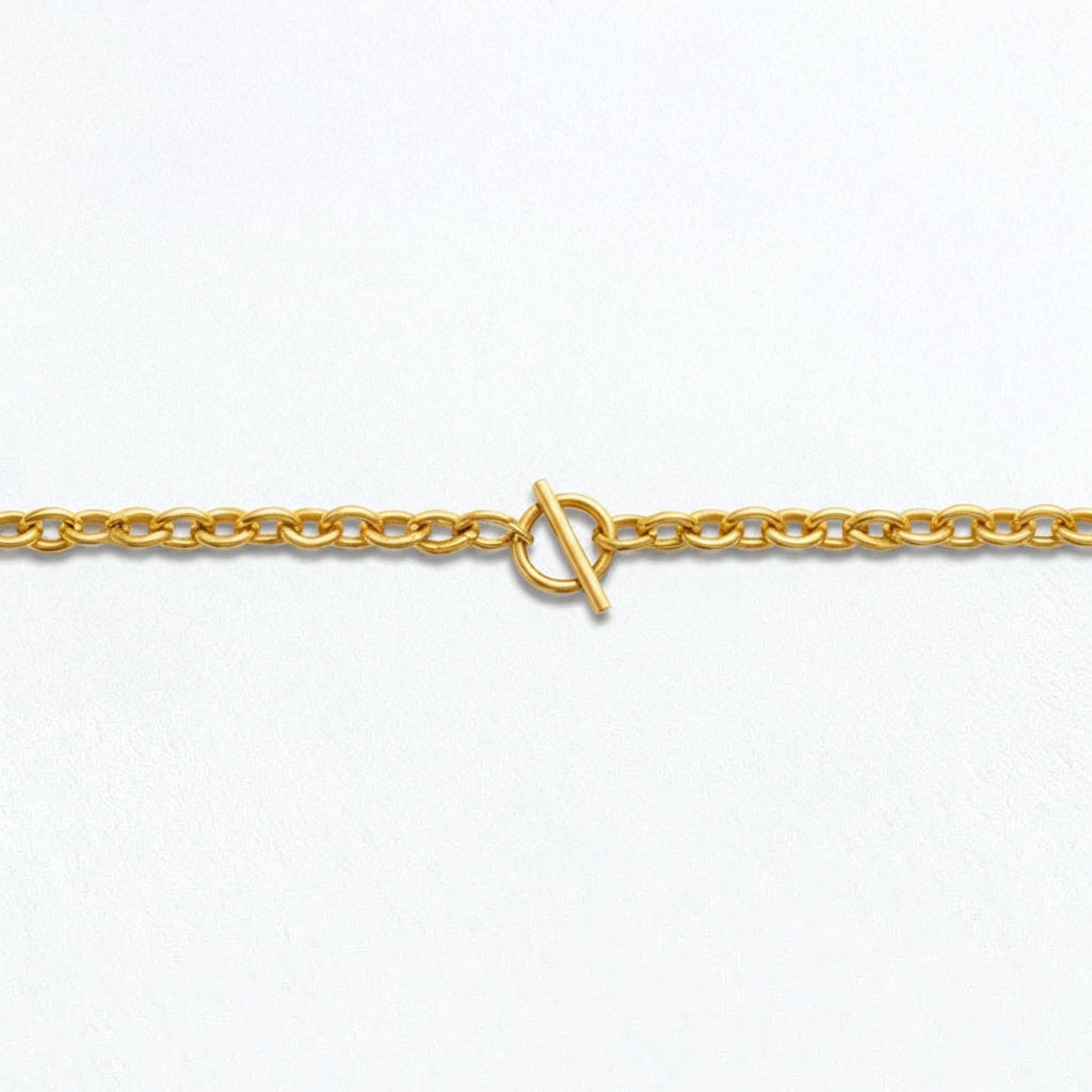 Collier acier inoxydable or Eleonore Bellaime 5