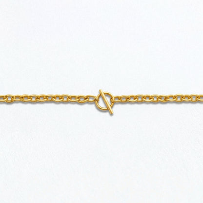 Collier acier inoxydable or Eleonore Bellaime 5