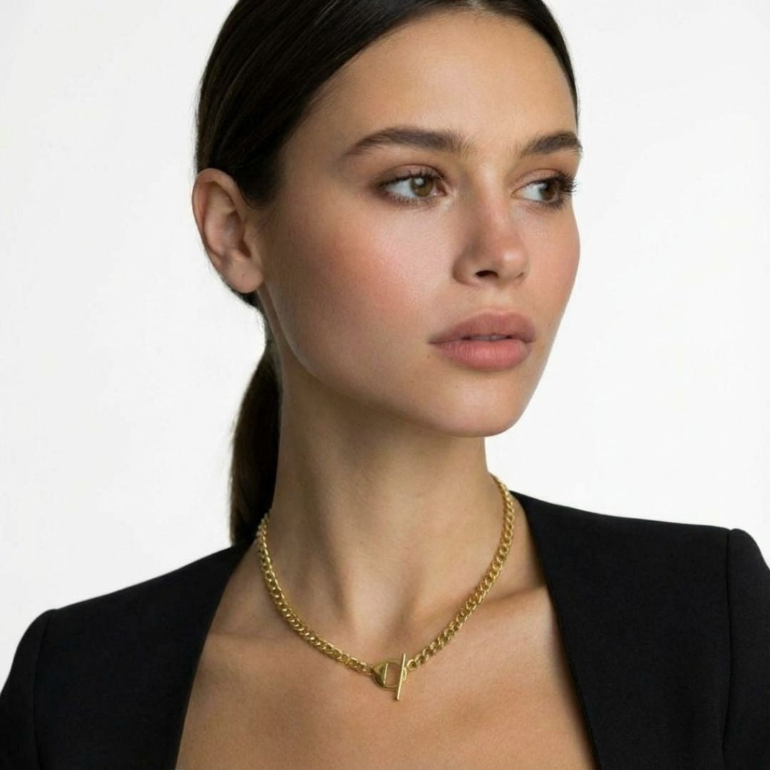 Collier acier inoxydable Eternal Link Bellaime 2