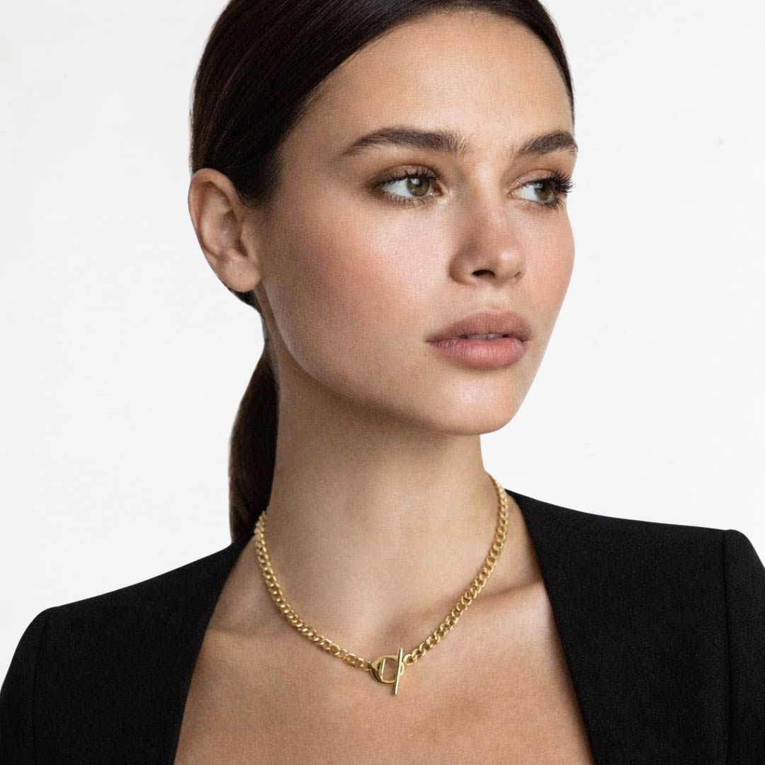 Collier acier inoxydable Eternal Link Bellaime 2