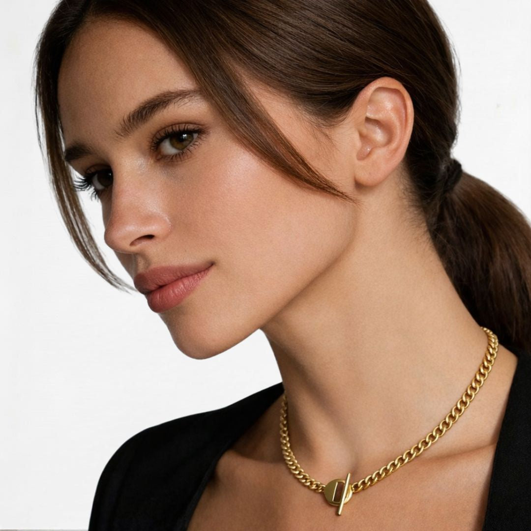 Collier acier inoxydable Eternal Link Bellaime 4