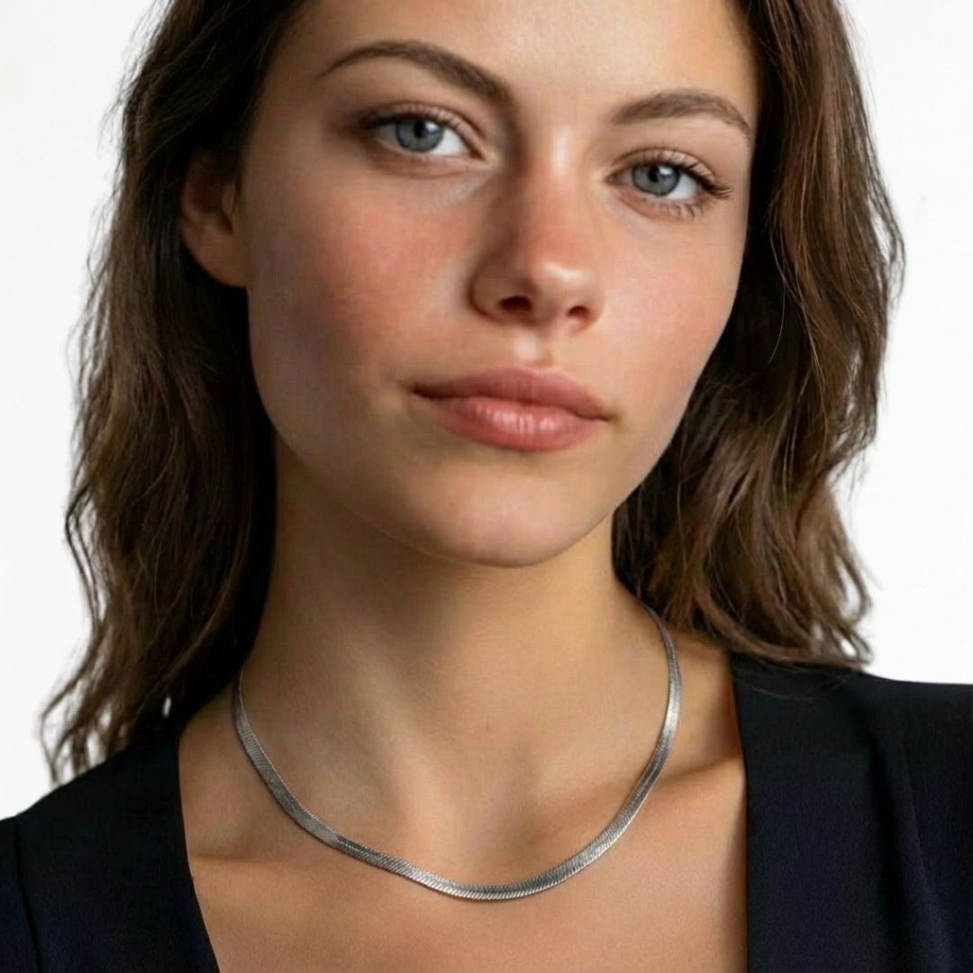 Collier cobra argent 925 Bellaime 2