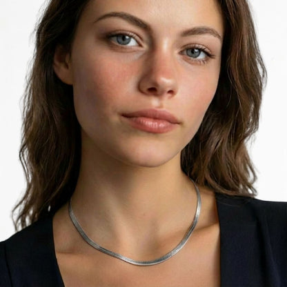 Collier cobra argent 925 Bellaime 2