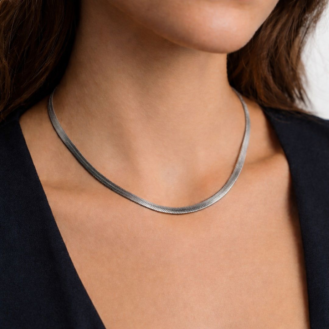 Collier cobra argent 925 Bellaime 3