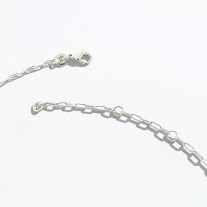 Collier cadenas argent 925 zirconium The Secret Bellaime 4