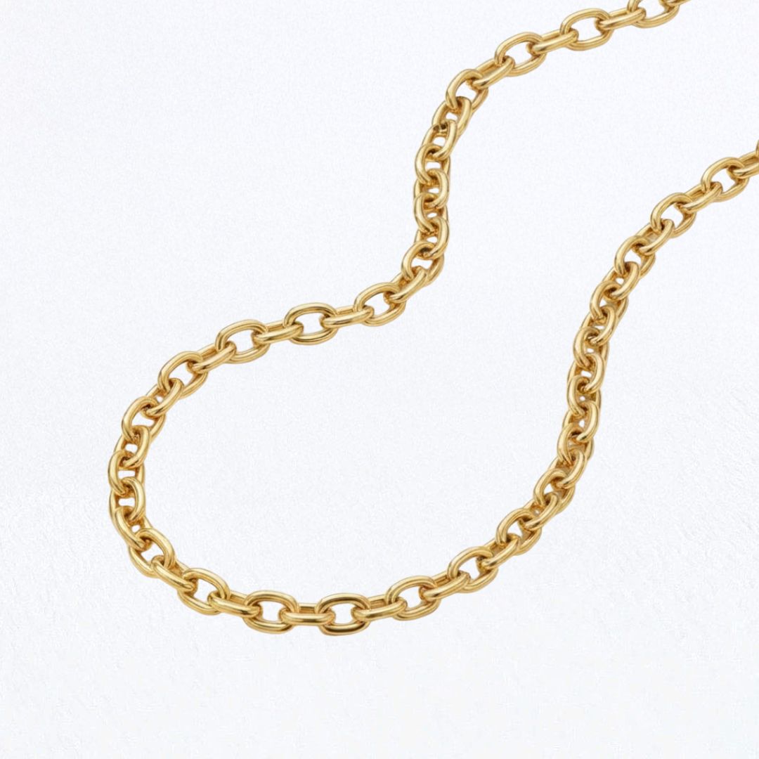 Collier chaine acier inoxydable Denise Bellaime 5