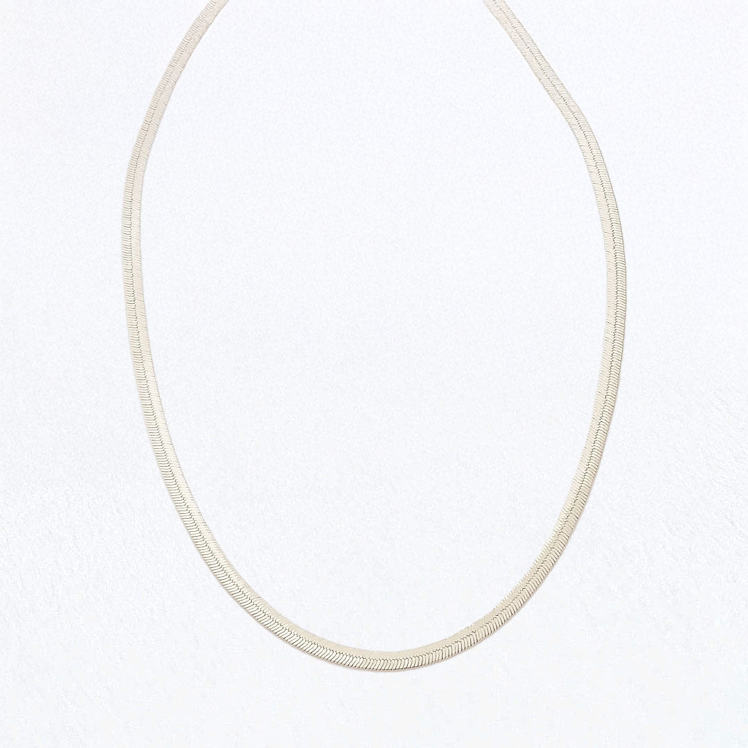 Collier cobra argent 925 rhodié Bellaime 4